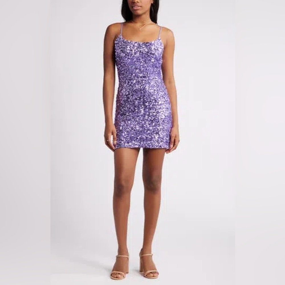 BP Sequin Camisole Mini Dress XL NWT | Fall Formal Homecoming